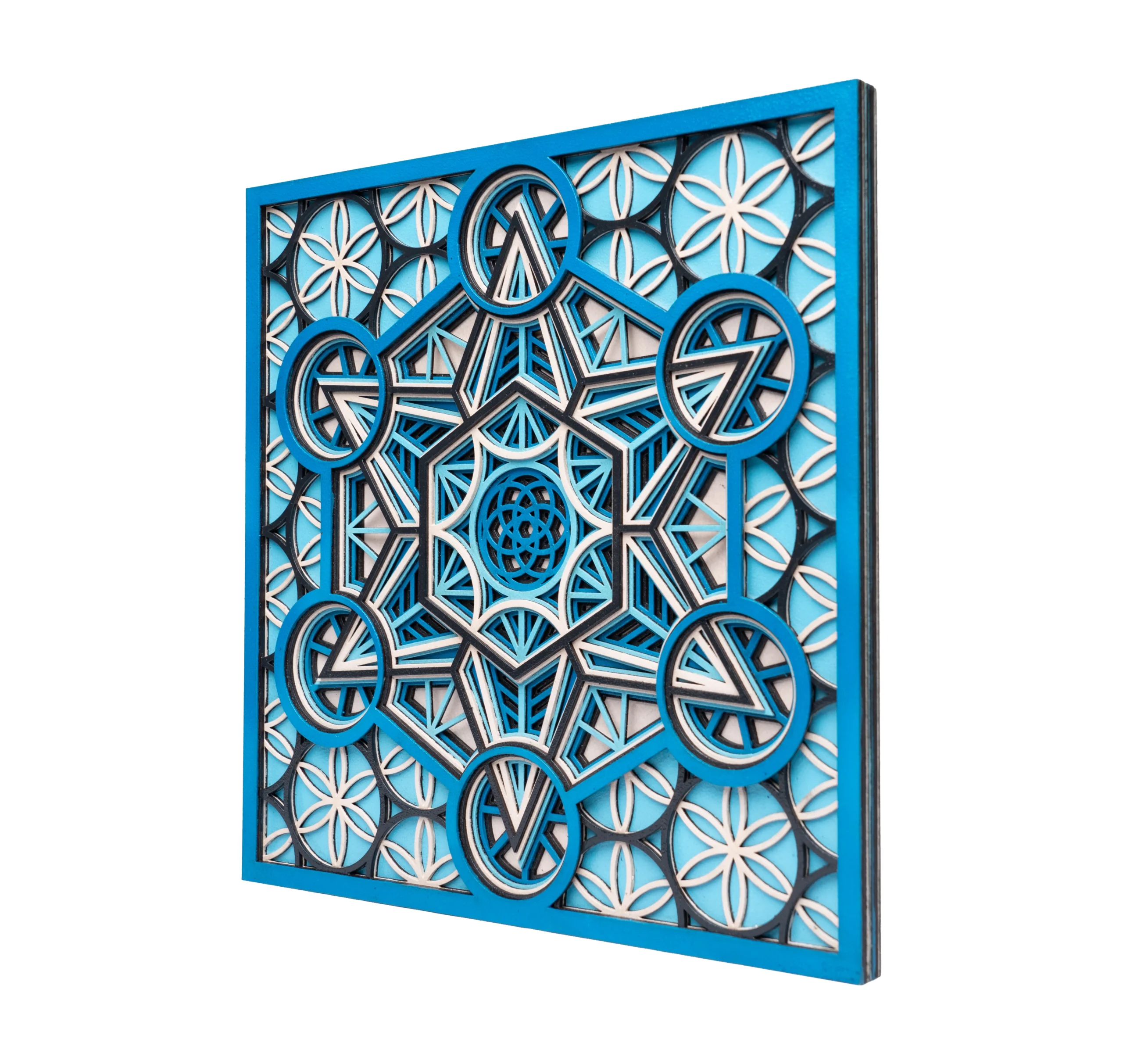 WOODEN WALL DECORE ( METATRON ) - Image 2