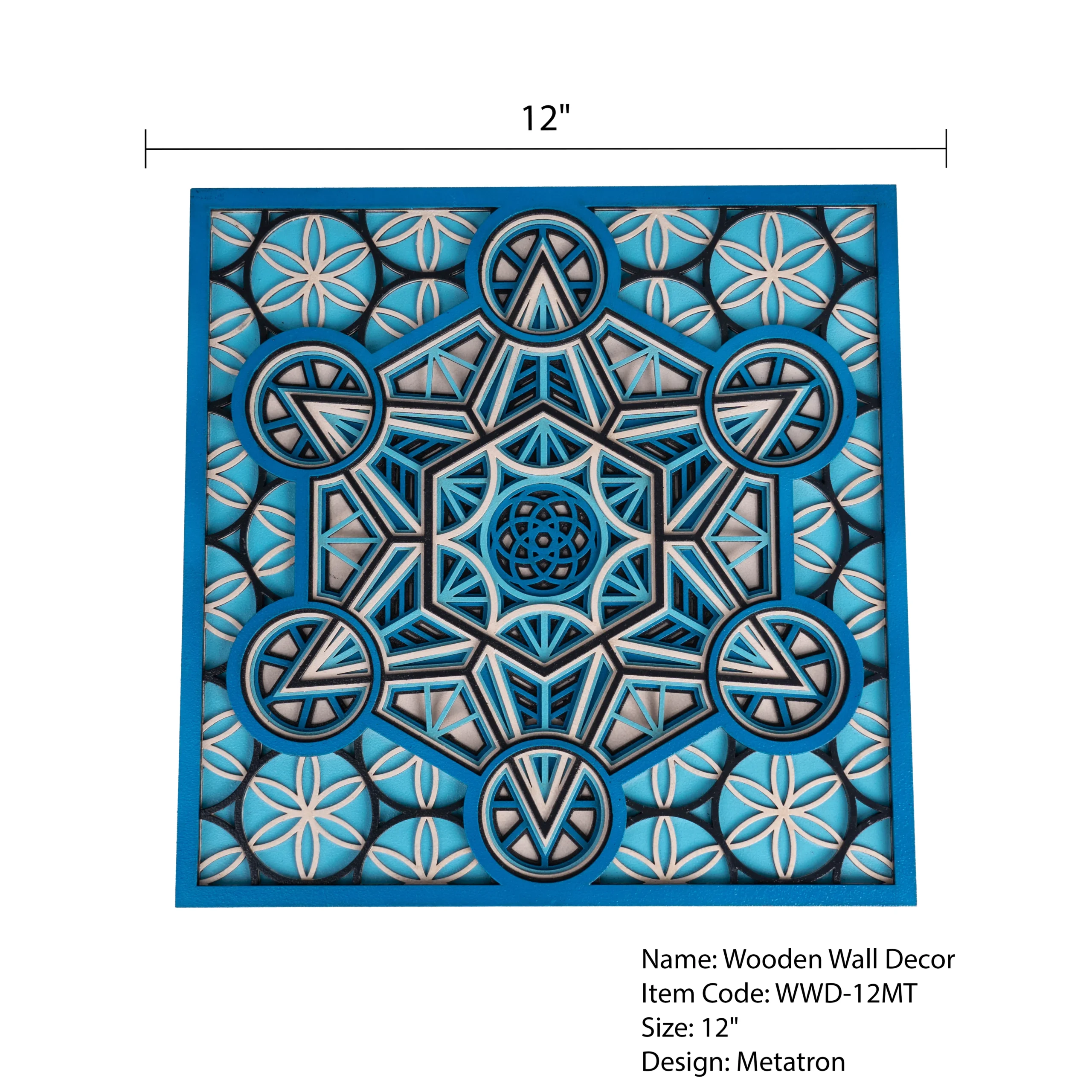 WOODEN WALL DECORE ( METATRON )